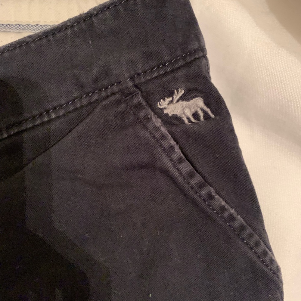 Navy Blue Abercrombie Khakis